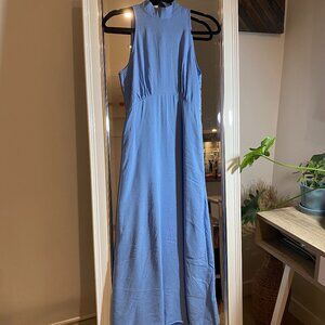 Zara blue dress
